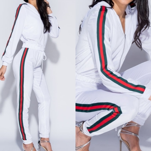 Parisian/SOME STORE WHITE JOGGER SET - Picture 2 of 3